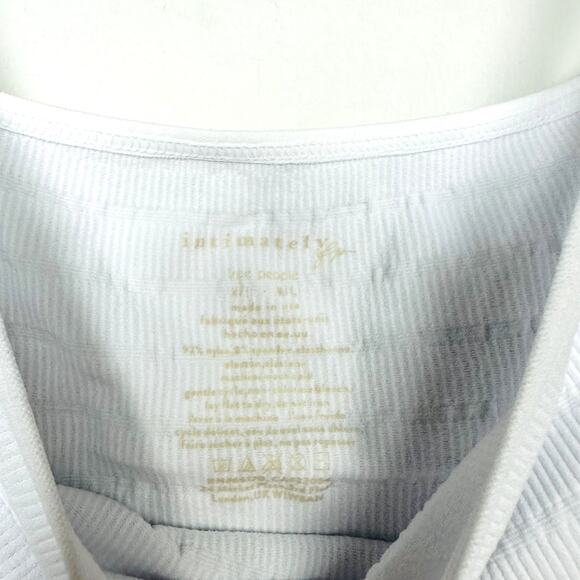 Free People Revolve NWT Square One Seamless Cami White Size M/L - Picture 3 of 5